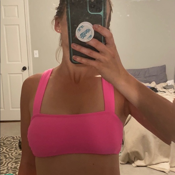 Pink Target Swimsuit - Picture 2 of 5